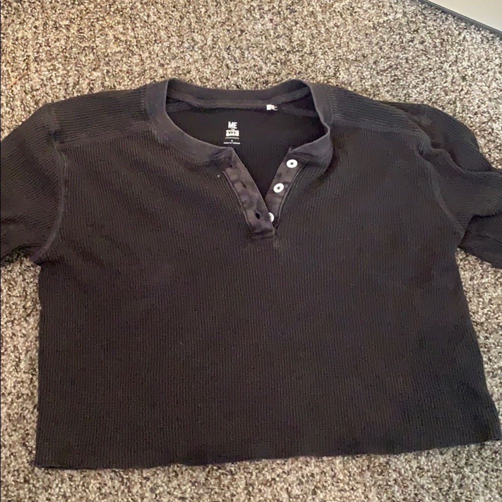 pacsun cropped top